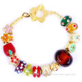 Stylish Big Glass Beads Bracelets